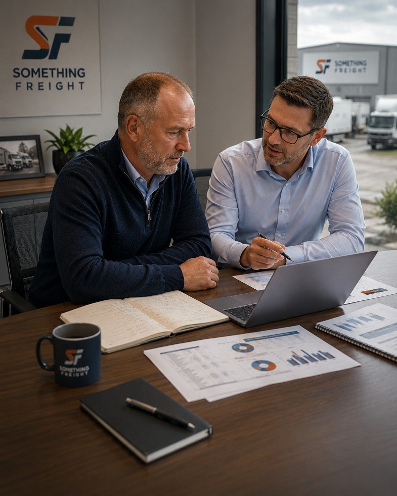 Business owner reviewing wider commercial opportunities to create capacity for investment